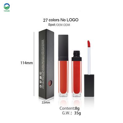 China Waterproof Make Your Own Lip Annotate Liquid Matte Lipstick Matte Long Lasting Lip Gloss Lipstick Makeup for sale