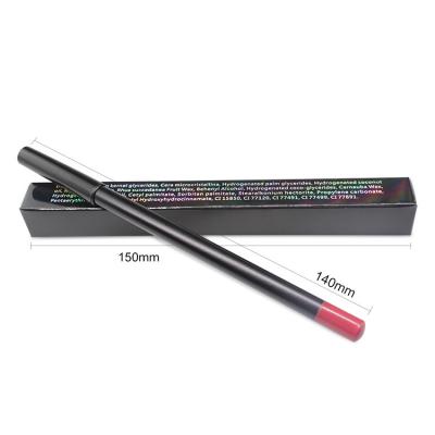 China Sunscreen Customize Lip Liner Smoothly Waterproof Long Lasting Makeup Lipliner Pencil Low MOQ for sale