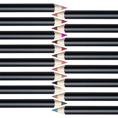 China High Matte Lipliner 16 Colors Sunscreen Pigment Lipliner Pencil Waterproof Wholesale for sale