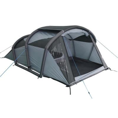 China Large Air Season 3 Pole 1 Person 1 Room Extended Type OEM 4 Piece Outdoor Waterproof Tunnel Inflatable Camping Tent for sale