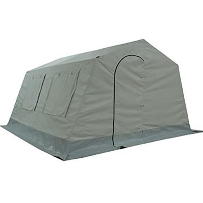 China Extended Type 6-10 Person Refugee Tent With 100% Canvas, Waterproof And Wear-Resistance for sale