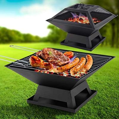 China Stored Outdoor Camping Heating Pond Fire Pits Fire Bowels Garden Fire Basket Firewood Pan for sale