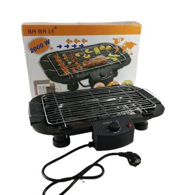 China Easily Assembled Electric BBQ Grill 1500w 2000w 5 Tiers Oven Potable Electric Home Grill for sale