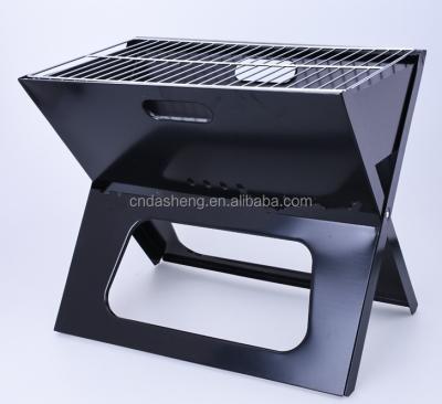 China Adjustable Cheap Foldable Portable Charcoal Notebook Novel Size BBQ Grill Portable Grill for sale