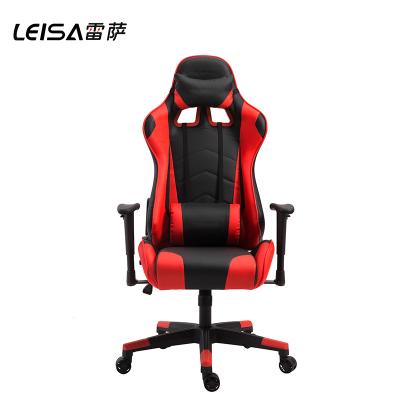 China Modern Office Swivel (Height) Ergonomic Computer Gaming Chair Adjustable With Adjustable Arms for sale