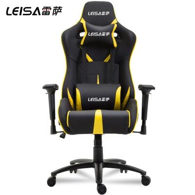 China Swivel (Height) New Design Adjustable Modern E-sports Black Large Computer Comfortable Racing Gaming Chair for sale