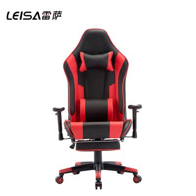 China Factory Direct Swivel (Height)Adjustable Ergonomic E-sports Gaming Chair With Wheels for sale