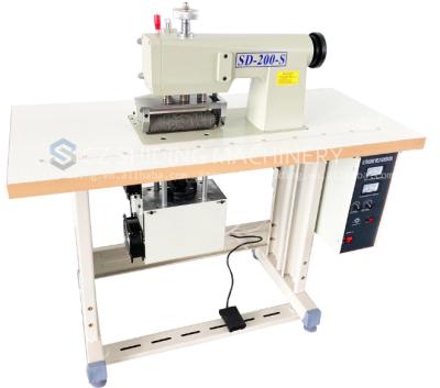 China SD-200-S Factory Good Performance Manual Ultrasonic Lace Machine for sale