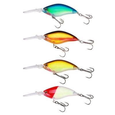 China ABS Plastic Long Tongue Crank Floating Bait 3d Lure for sale