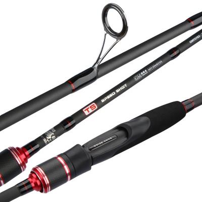 China Hot Sale 2.28M Carbon 3 Tips Super Strong Spinning Carbon Rod Fishing Rods for sale