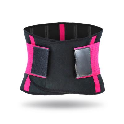 China Durable Back Waist Trainer Support Waist Trimmer Belt Sweat Belt for Sports Gym Fitness Weightlifting Belly Slim Belts for sale