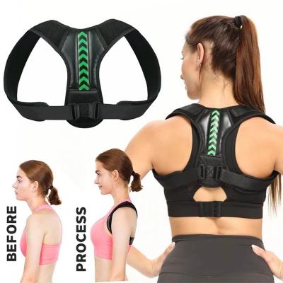 China Breathable.posture corrector High Quality Spine Support Posture Brace Clavicle Back Brace Upper Back Belt For Pain Reduction for sale