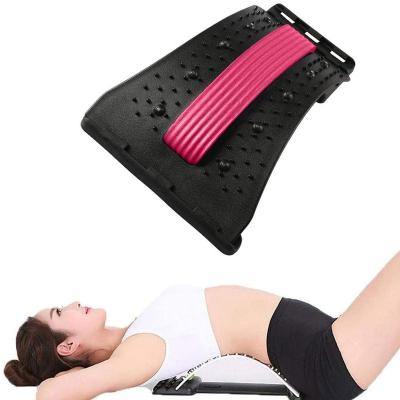 China Massage Magic Lumbar Support Stretcher Device 3 Adjustable Settings For Back Pain Herniated Disc Sciatica Scoliosis for sale