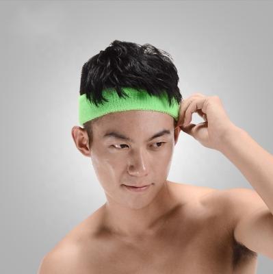 China Breathable Headband Sports Hair Running Band Yoga Headband Unisex Sweat Elastic Basketball Head Band for sale