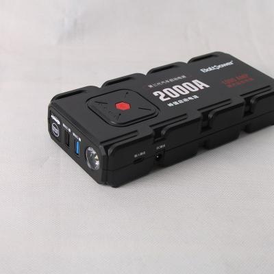 China 2000 peak current car jump starter power supply 192*90*36mm for sale