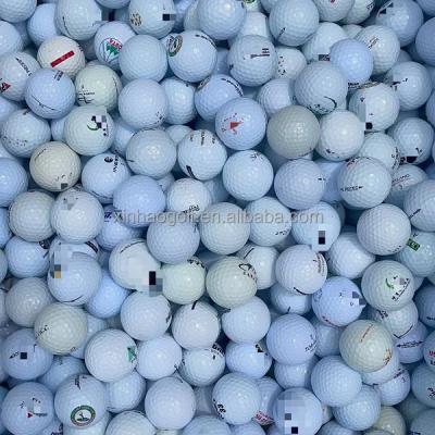 China Wholesale Used 2 3 4 Big 5 Piece Golf Ball New Golf Tournament Balls Practice And Training Used Branded Golf Balls for sale