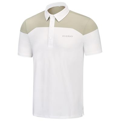 China Wholesale Custom Polyester Spandex Anti-Wrinkle Quick Dry Mens Golf Shirts for sale