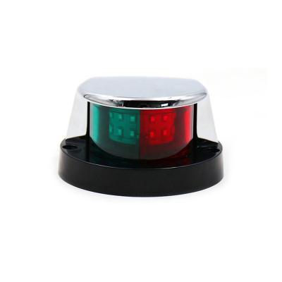 China ABS Plastic Bow Navigation Light 12V Red Green Green LED Navigation Signal Light For Marine Light Boat Accessories For Boat Yacht Warning for sale