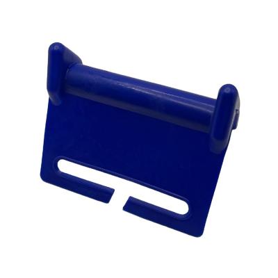 China Factory Direct Sales Custom Easy Installation Blue High Hardness PP Heavy Duty Plastic Protection Corner for sale