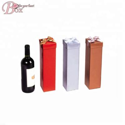 China Wholesale Custom Christmas Paper Wine Champagne Cardboard Box Luxury Packaging Box Custom Gift Box for sale