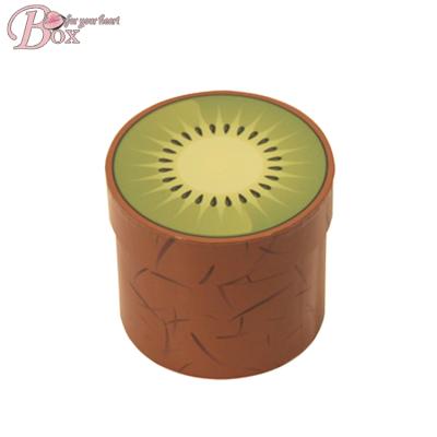 China Recycled Materials Wholesale Kiwi Fruit Box Cardboard Cardboard Packaging Box Baby Jars Custom Candle Box for sale