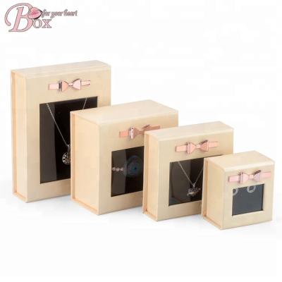 China Good Quality Handmade Flip Magnet Packaging Box Gift Opens Window PVC Box Packing Cardboard for sale