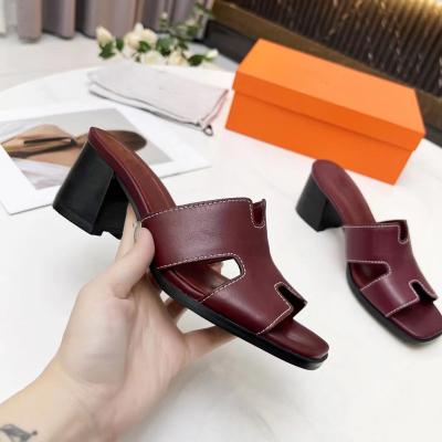 China Fashion Trend Summer Slippers Beach Open Toe Shoes Heeled Sandals Comfortable Black Women Casual Shoes Women's Beach Slipper For Women for sale