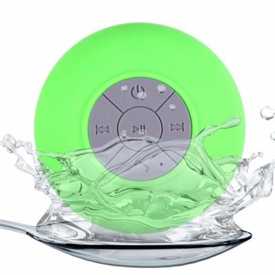 China Free Sample Phone Function Outdoor Waterproof Karaoke Car Sucker Surround Smart Portable Wireless DJ Shower Subwoofer Mini Bt Speaker for sale