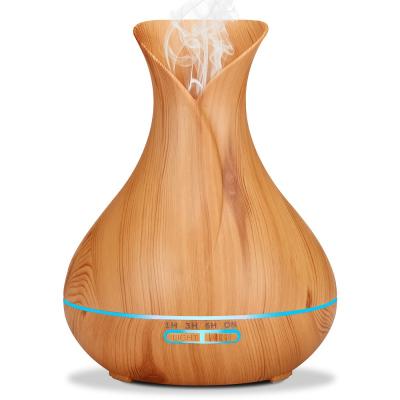 China 500Ml Mini Essential Oil Diffuser Fragrance Air Mist Scent Diffuser Ultrasonic Air Humidifier Office Hotel Home Appliance Cool for sale