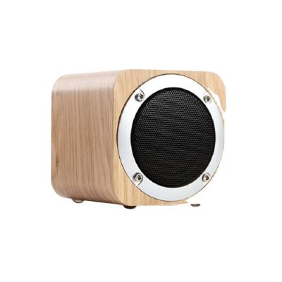 China Hot Sale Wooden Gift Bass Wireless Portable Speaker Wood Superb Bamboo Grain for sale