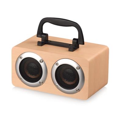 China Super Smart Phone Function Woofer Home DJ Bass Audio Power Wireless Portable Horn Car Sound Amplify Karaoke Tower Wireles Wooden Speaker for sale