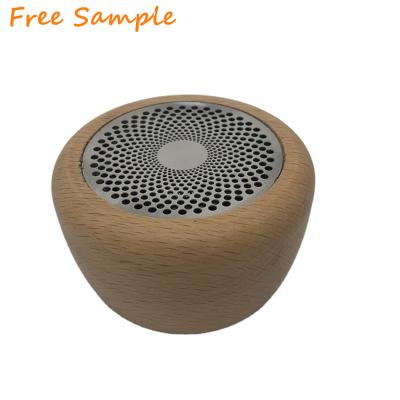 China Smart Wireless Portable Wooden Wooden Speaker Powered Phone Karaoke Mini Surround Car Home Theater System BT Noise Amplifiers Function for sale