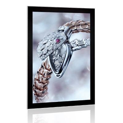 China Wall Mounted Custom Advertising Magnetic Wall Mounted Picture Frame Light Box LED Light Box LED Menu Board for sale