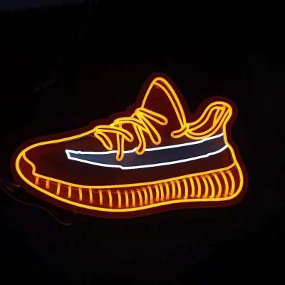 China Retail Store Led Neon Light Letters Neon Sign Custom Sneaker Led Neon Sign for sale