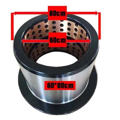 China 60X80cm Backhoe Bucket Adapter Bushing Grooved Cast Bronze Bushings para o mercado de varejo à venda