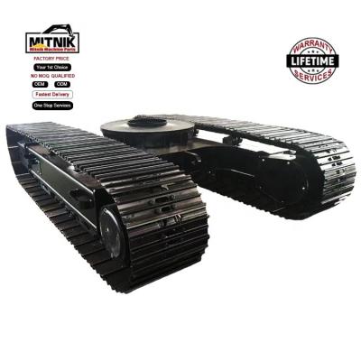 China 35MnB Material 10T 20T 30T Excavator Undercarriage Steel Track Side Frame for Best Qualit for sale