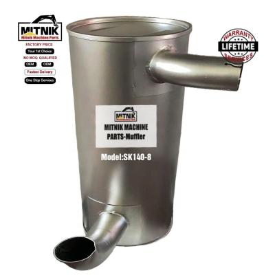 China SK140-8 Silencer Muffler para excavadoras y maquinaria de construcción Partes del estándar OEM en venta