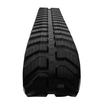 China 400X72.5X72N Natuurrubber Mini Excavator Rubber Track voor KOMATSU PC45MR-2 op zijn best Te koop