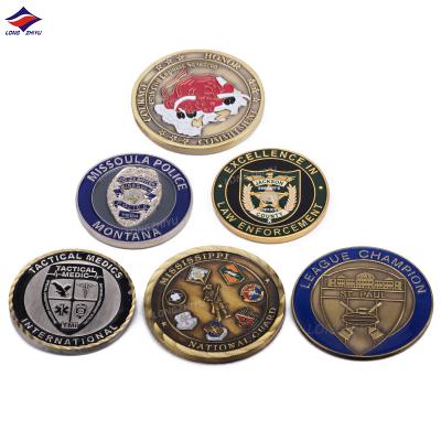 China Europe Longzhiyu 17years professional metal commemorative cion suppliers cheap custom us american coins wholesale eagle coins for sale