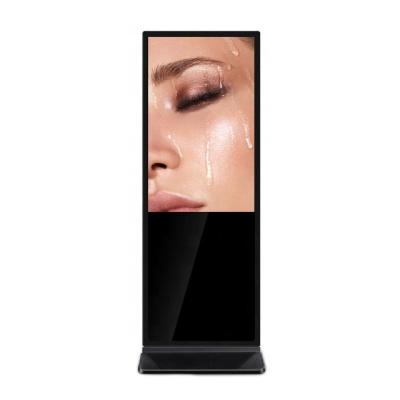 China China Indoor Price 55 Inch Ultra Thin Vertical Standalone Advertising Player Indoor Lcd Display Wifi Screen for sale