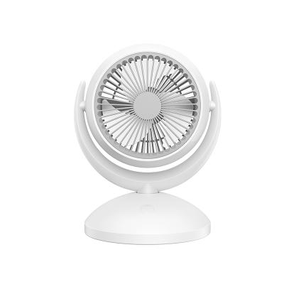 China Original Factory Rechargeable 2400mAh Desktop Fans Type C Rechargeable Home Use Mute Battery 4 Speed ​​Small Fan for sale