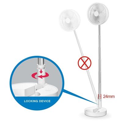 China Hotel indoor telescopic fan new mini and outdoor portable USB charging large capacity silent desk table fans for sale