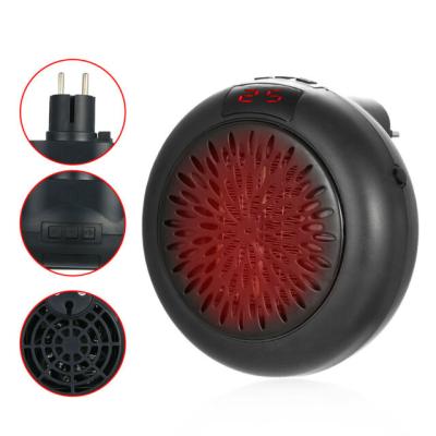 China 400W LCD Display 400W Car Fast Heater Mini Electric Portable Room Heater Fan for sale