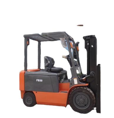 China Hotels Four Wheel Electric Forklift (DC Power) With CE Certifaication for sale