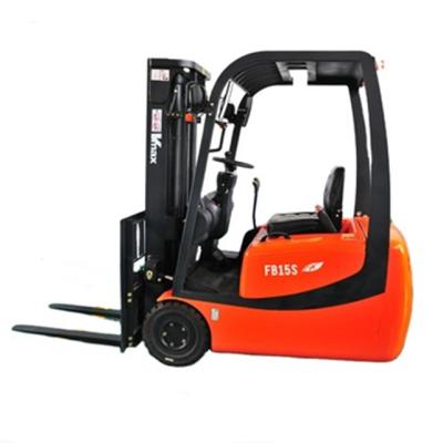 China Hotels 1 ton 1.5ton 1.8tons 3 wheel electric forklift for sale for sale