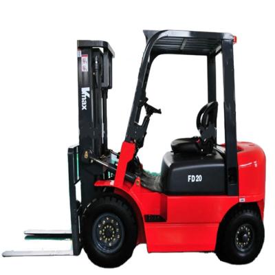 China Hotels 2ton 2000g 3m 3000mm Diesel Forklift Engine CE Diesel Forklift for sale