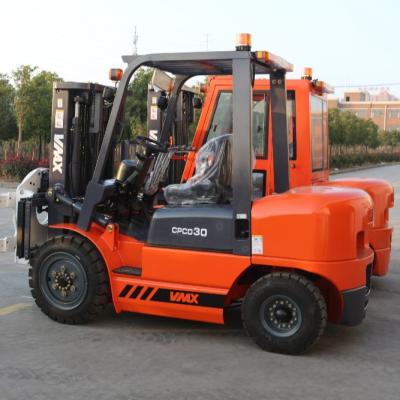 China Manufacturer Diesel Forklift from vmax of hotels 3 ton 3m 6200 mast diesel engine for sale