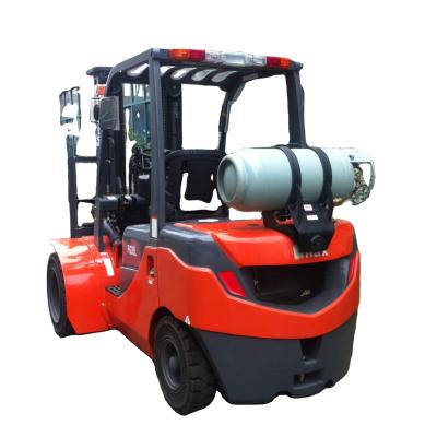 China High Efficiency GAS Forklift 2.5 T LG933L 3ton Front End Wheel Loader for sale