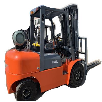 China Hotels Gasoline Forklift FG45 Lifting Height 3000mm LPG Forklift For Sale for sale