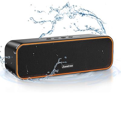 China Heavy Phone Function Bass Sound Box Wireless Waterproof Subwoofer Column Music Player Support USB TF. for sale